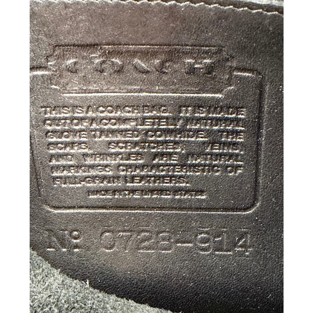 Vintage Coach 9870 Court Bag - Picture 10 of 11